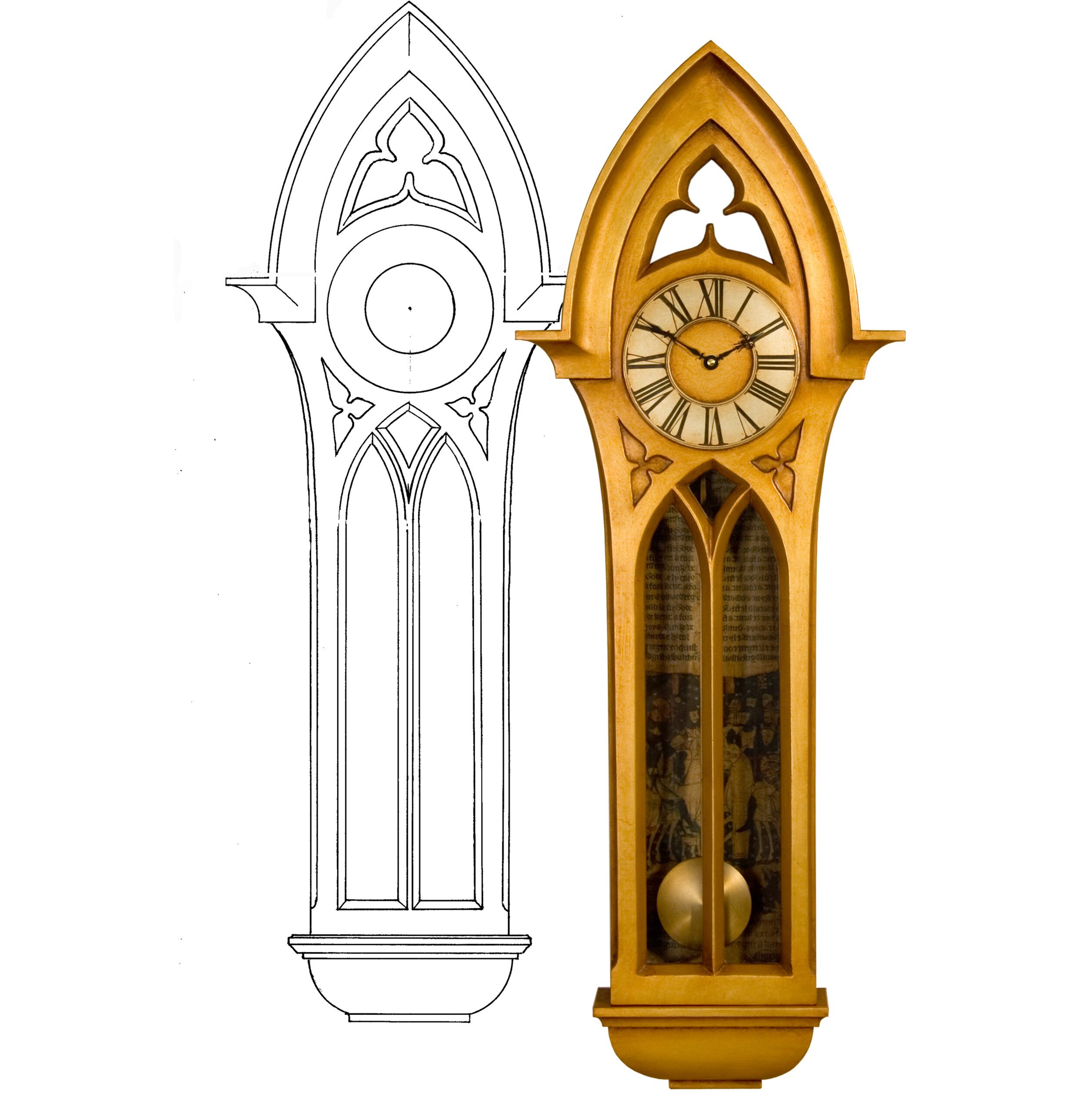 group shot of various new clock designs with different shapes, sizes, and designs.