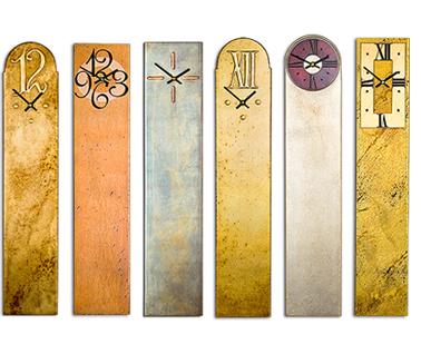 A stunning selection of my decorative rectangular wall clocks.