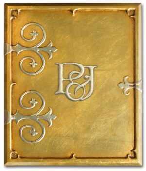 gothic-luxury-photo-albums-gilded-gold-front-cover